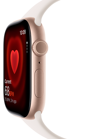 Apple Watch Series 11 in Rose Gold color